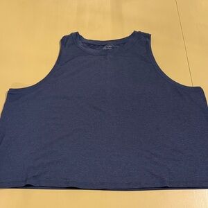Athleta Blue Sleeveless Tank Top